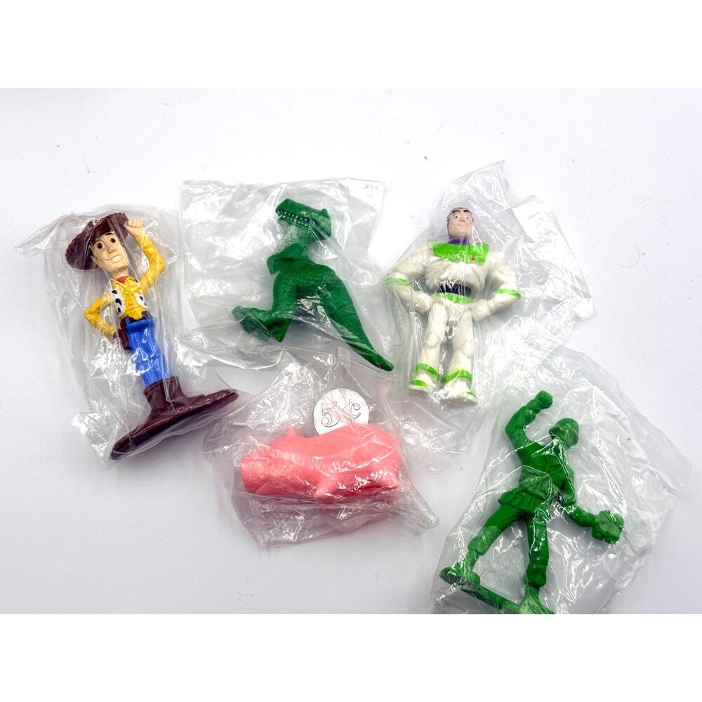 Kellogg's 1995 Toy Story Figures Complete Set of 5 New Sealed Kids Toys